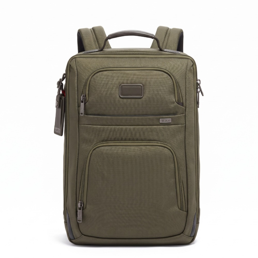 Laptop Backpack 15.6 - Luxury Mens Brief Backpack Ballistic Nylon