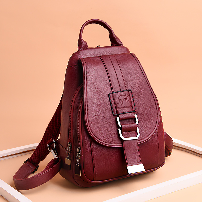 Leather Backpack Vintage - HOT 6 Color Women Backpacks Women's