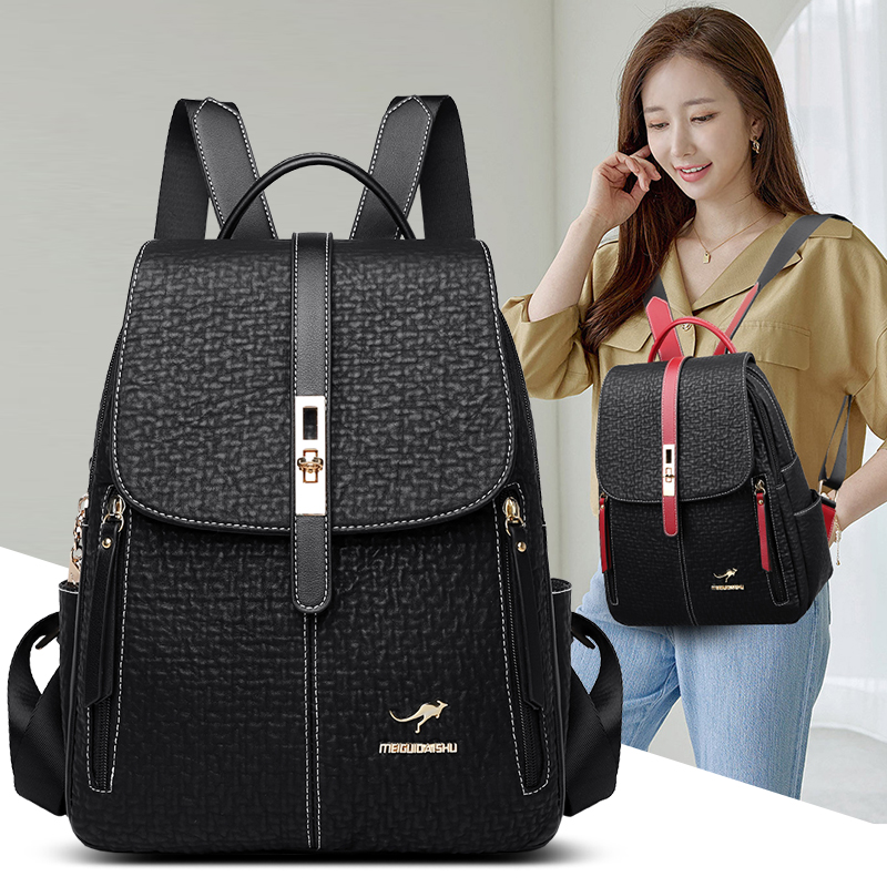 Fashion Backpacks Female High  - Travel Backpack Anti Theft ulasan dan harga