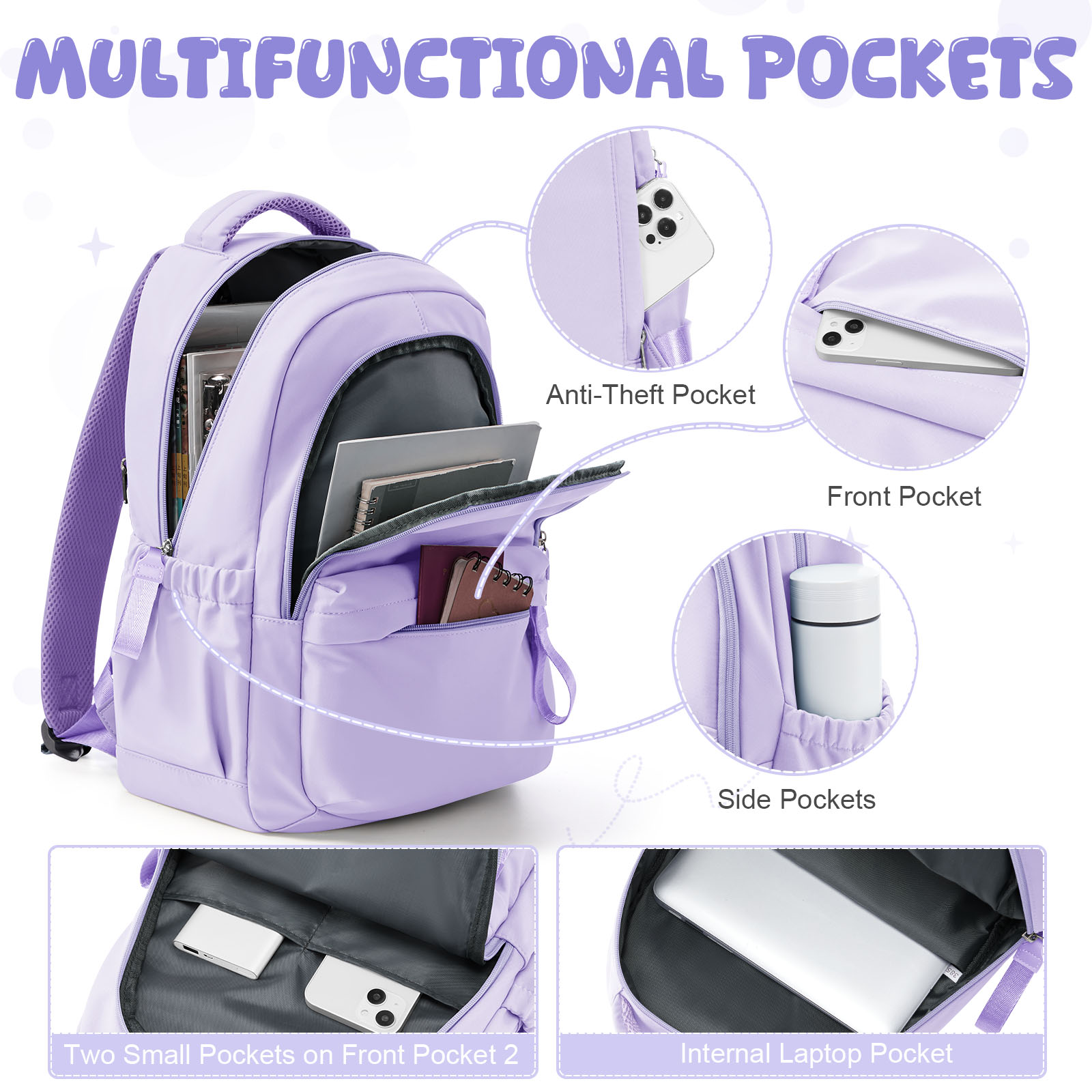 Teenage School Backpacks Casua - Canvas Backpack Casual ulasan dan harga