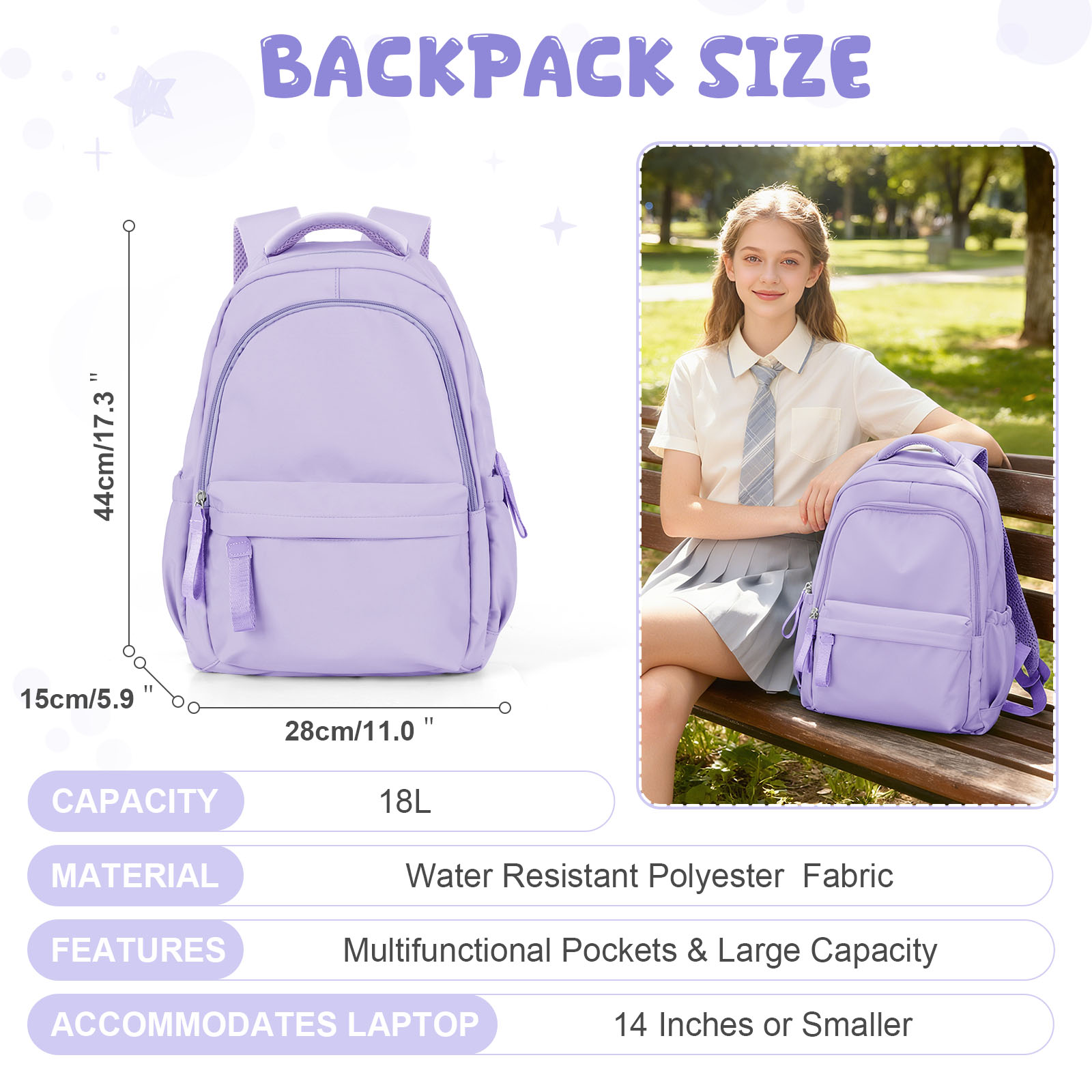 Teenage School Backpacks Casua - Canvas Backpack Casual ulasan dan harga