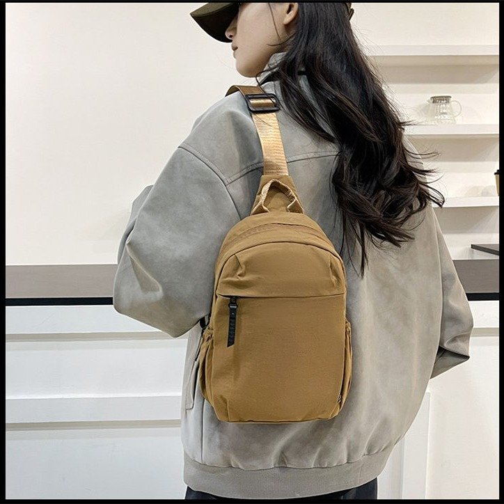 2026 New Oxford Cloth Crossbod - Canvas Backpack Casual ulasan dan harga