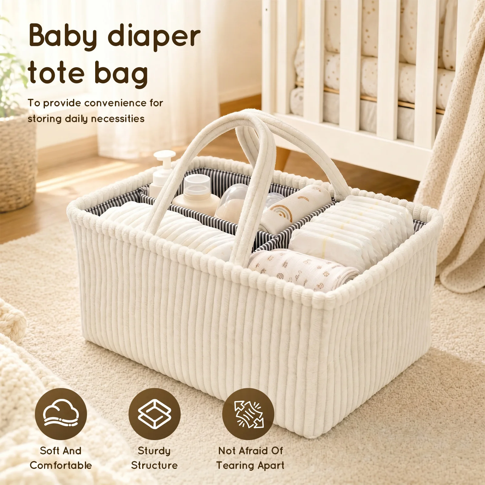 Baby Diaper Caddy Organizer Fo - Backpack Diaper Bag ulasan dan harga