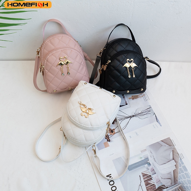 HOMEFISH Women Fashion Backpac - Mini Backpack Purse ulasan dan harga