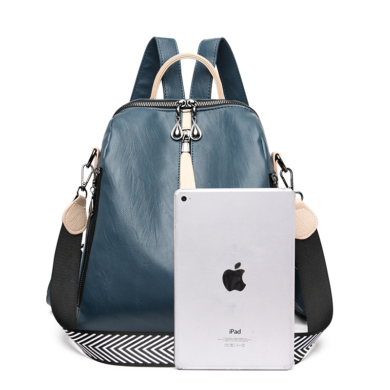 Fashion Backpack Women Soft Le - Leather Backpack Vintage ulasan dan harga