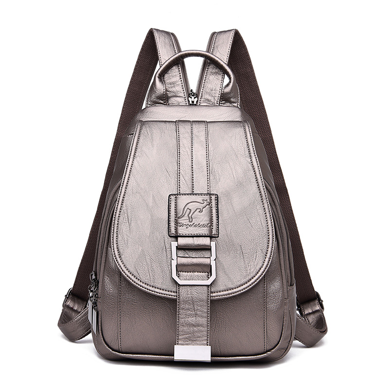 HOT 6 Color Women Backpacks Wo - Leather Backpack Vintage ulasan dan harga