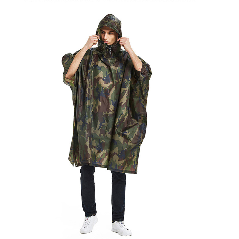 3 in 1 Raincoat Backpack Rain  - Rain Cover Backpack ulasan dan harga