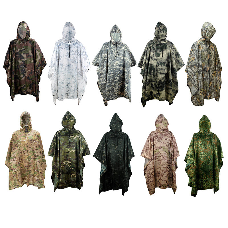 3 in 1 Raincoat Backpack Rain  - Rain Cover Backpack ulasan dan harga
