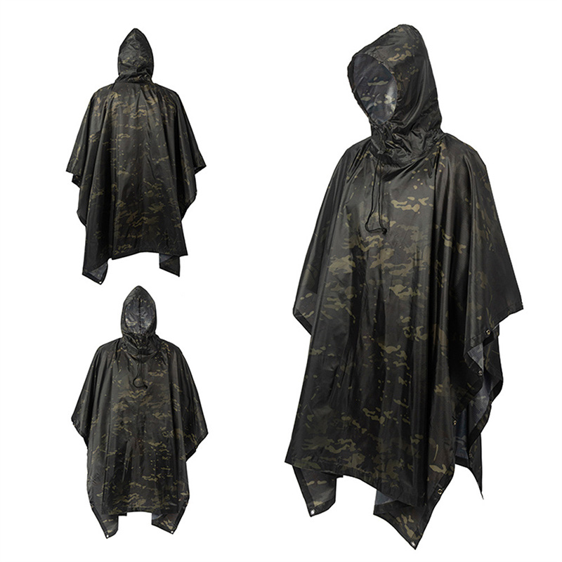 3 in 1 Raincoat Backpack Rain  - Rain Cover Backpack ulasan dan harga