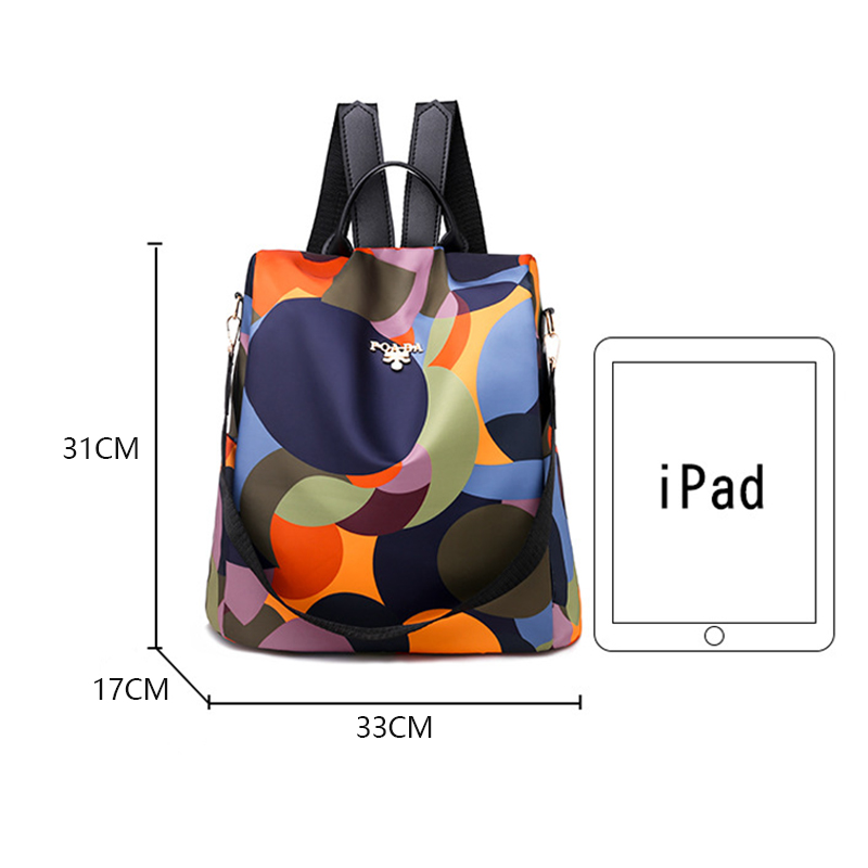 Fashion Women's Backpack Anti- - Leather Backpack Vintage ulasan dan harga