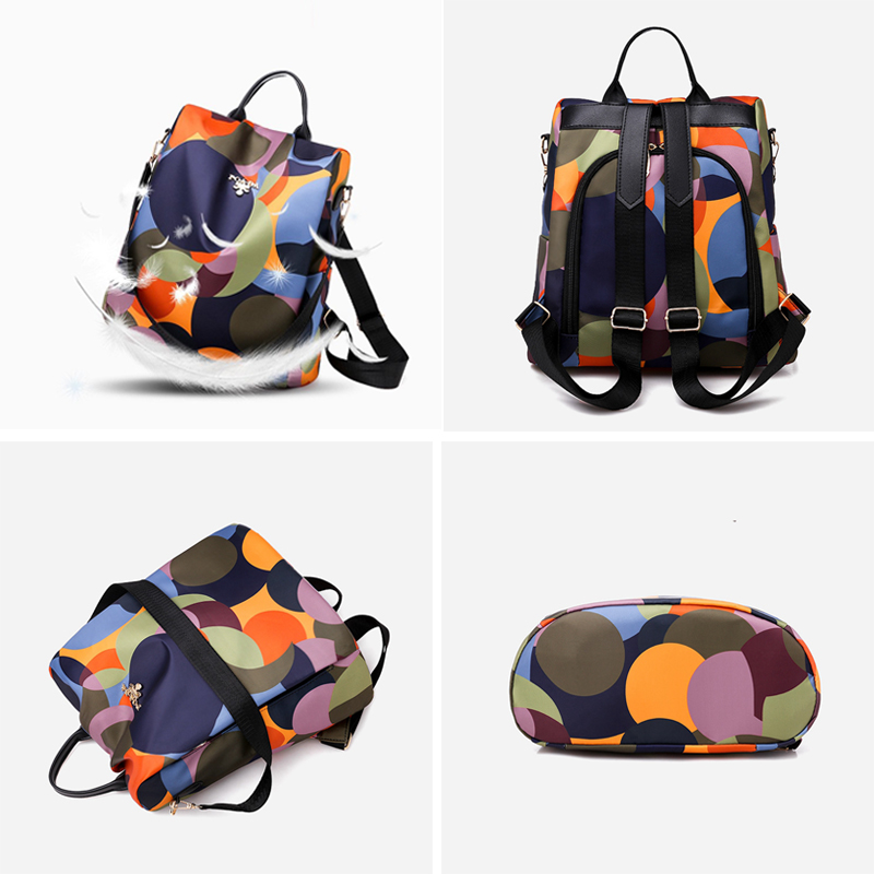 Fashion Women's Backpack Anti- - Leather Backpack Vintage ulasan dan harga